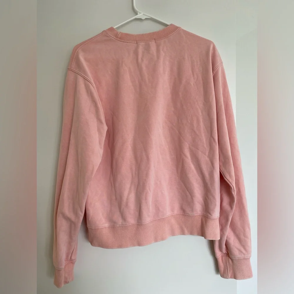 FOREVER 21 L’AMORE Crewneck Size: L  Color: Peachy Pink - Picture 7 of 7